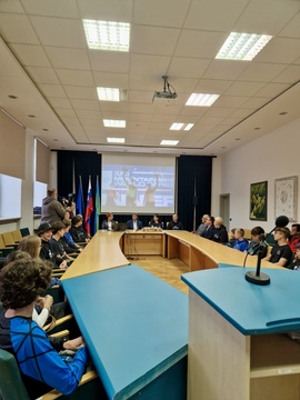 Sprejem kolesarke Nežke Libnik in KK Ravne (10)